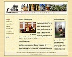 Internetpr�senz der Obstgemeinschaftsbrennerei Niederelbe eG